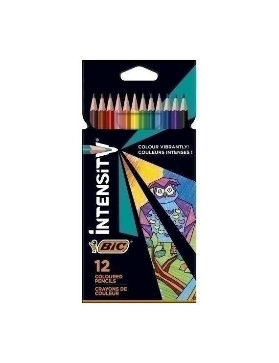 Lapices Color Bic Intensity Up B/12