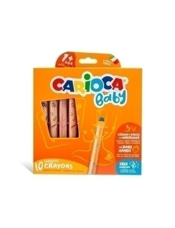 Lapices Colores Carioca Baby Est.10