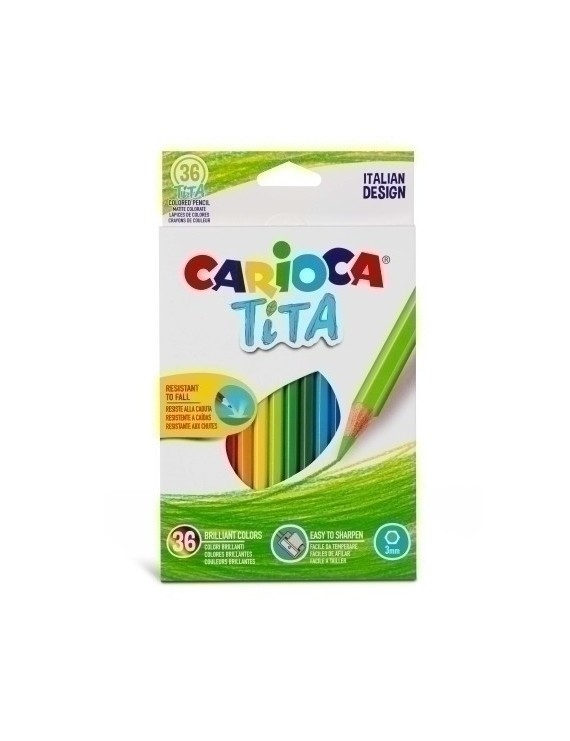 Lapices Color Carioca Tita Hex. Est.36