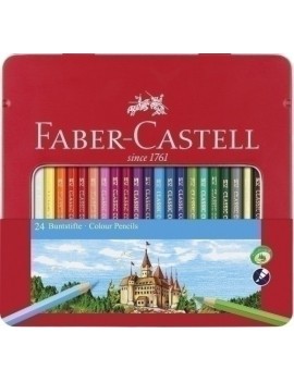 Lapices Color Faber  Est.Metal 24