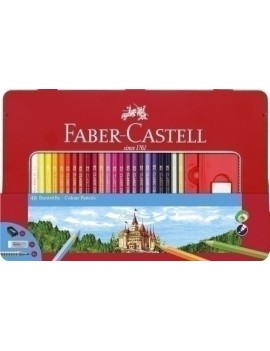 Lapices Color Faber  Est.Metal 48