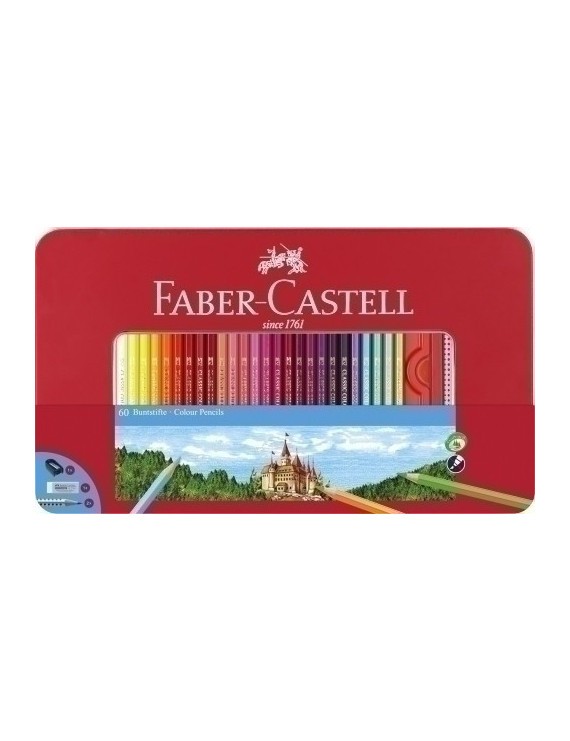 Lapices Color Faber  Est.Metal 60