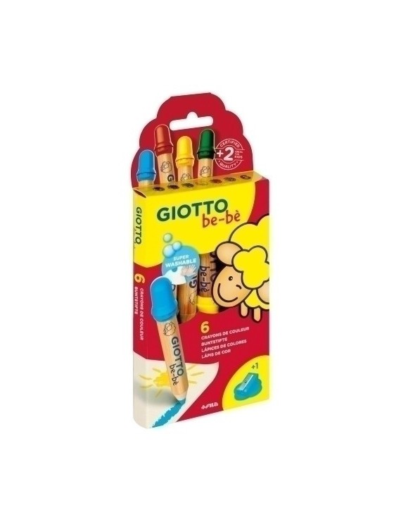 LAPICES COLOR GIOTTO BEBE SUPER est. Lápices Envio Gratis