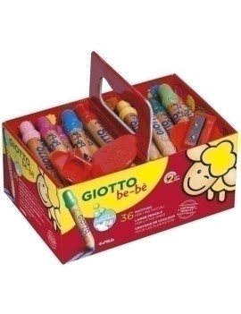 Lapices Color Giotto Bebe Super Pack 36