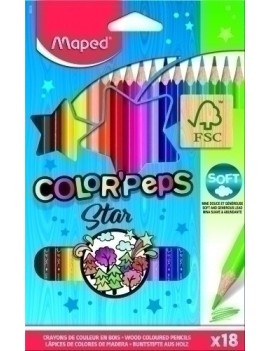 Lapices Color Maped Color"Peps  Est.18