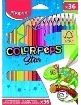 Lapices Color Maped Color"Peps  Est.36