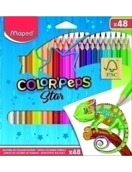 Lapices Color Maped Color"Peps  Est.48