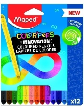 Lapices Color Maped Infinity Est.12