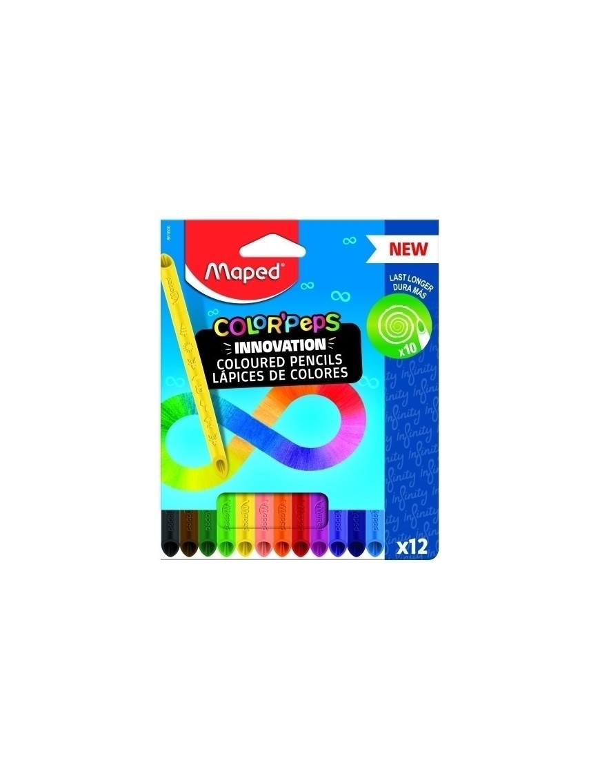 Lapices Color Maped Infinity Est.12