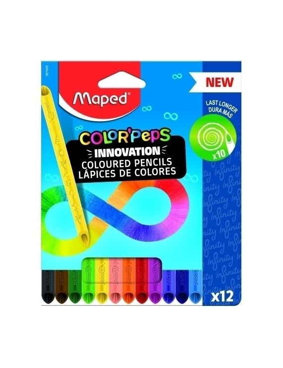 Lapices Color Maped Infinity Est.12
