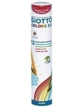 Lapices Giotto Colors 3.0 Bote Met. 12 U