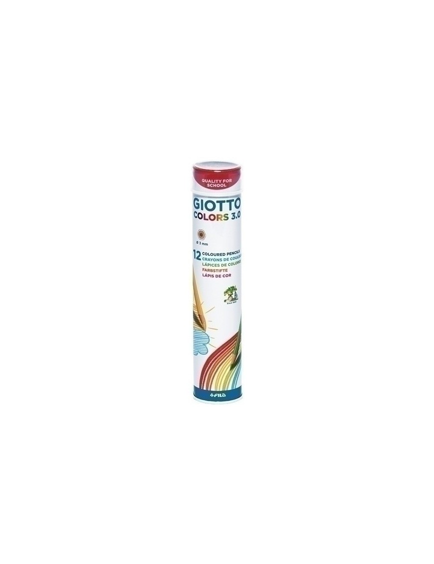 Lapices Giotto Colors 3.0 Bote Met. 12 U