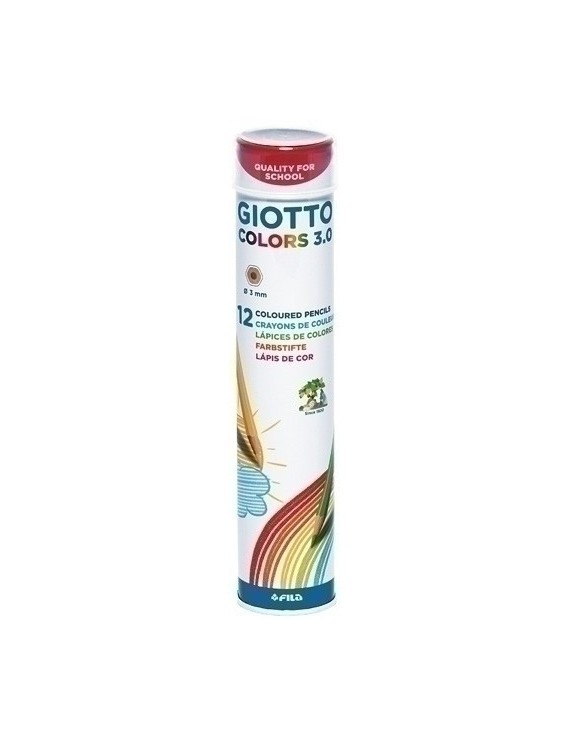 Lapices Giotto Colors 3.0 Bote Met. 12 U