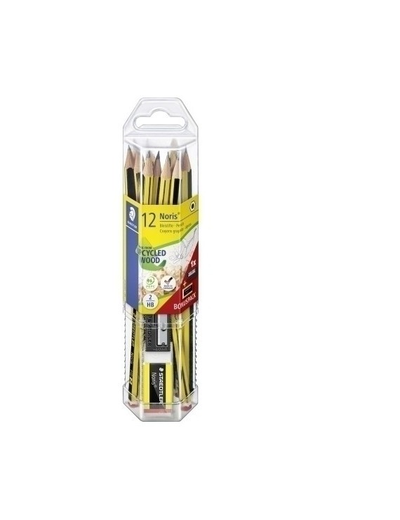 Blister 3 Lapices Staedtler Noris Nº 2 - Material escolar