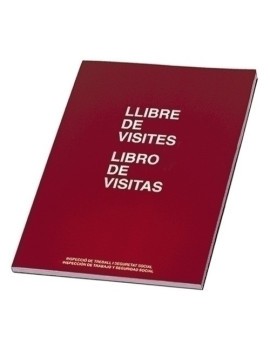 Libro Contab. A4 Nº 98 Visitas Cat/Caste