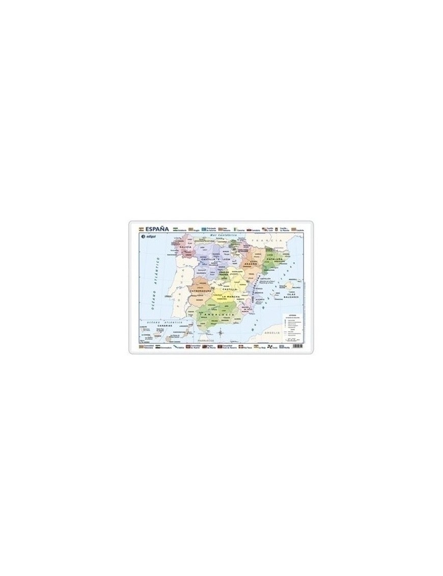 Mapa Edg.Escritorio 50X35 F/S España