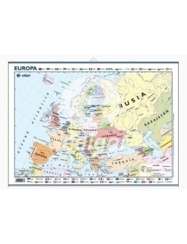 Mapa Edg.Mini-Mural 50X35 Polit. Europa