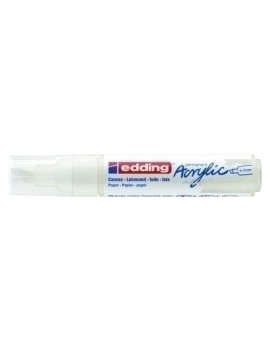 Rotul.Edding 5000 Acrylic 5-10 Mm Blanco