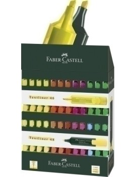 Rotul.Fluor Faber Castell Expositor 120