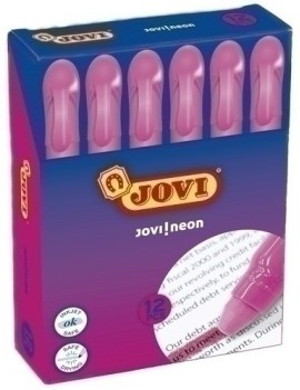 Marcad.Fluor Gel Jovi Caja De 12 Rosa