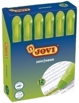 Marcad.Fluor Gel Jovi Caja De 12 Verde