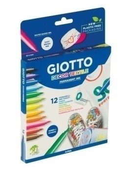 Rotul.Giotto Decor Textile Caja 12