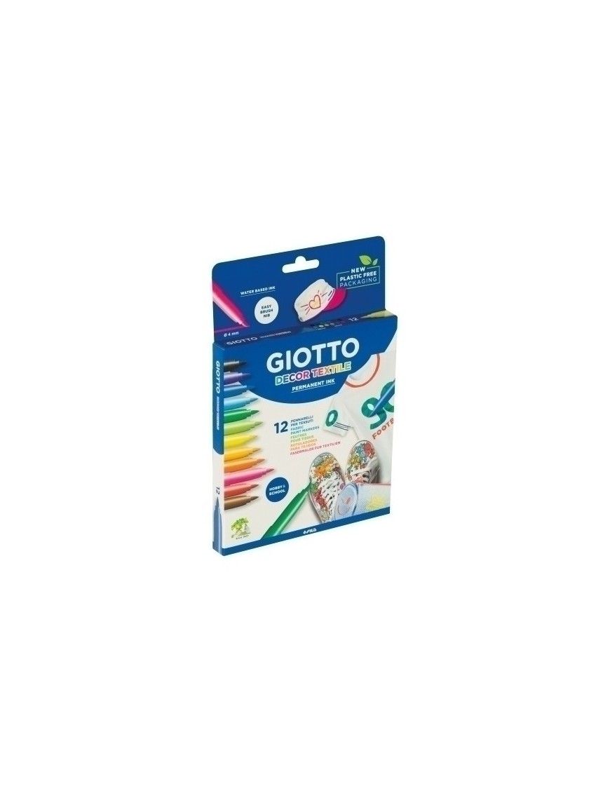 Rotul.Giotto Decor Textile Caja 12