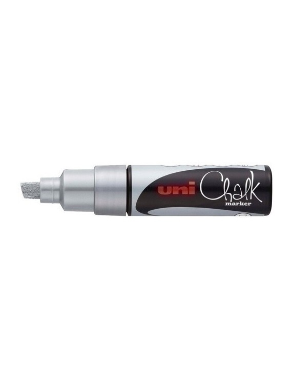 Rotul.Uniball Chalk Marker Pwe-8K Plata