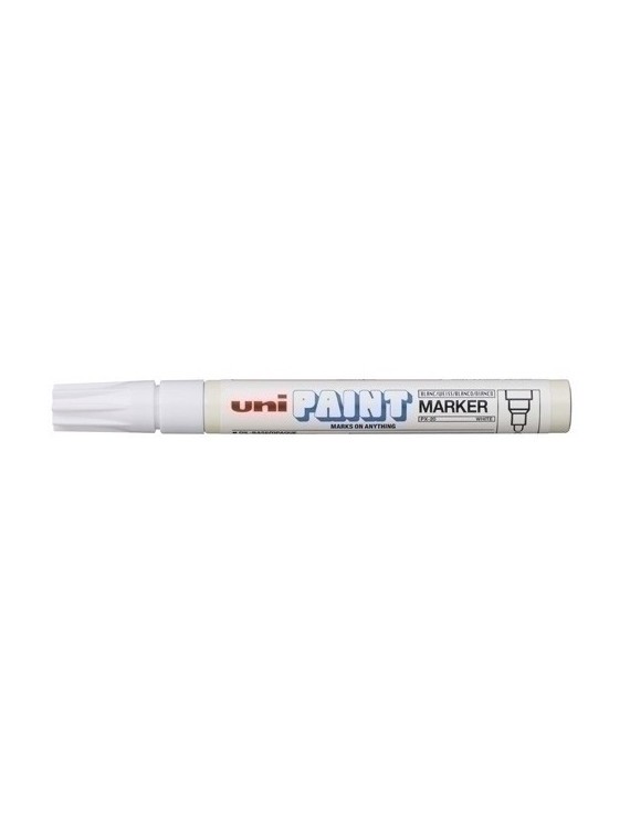 Marcador Uni-Ball Uni Paint Px-20 Blanco