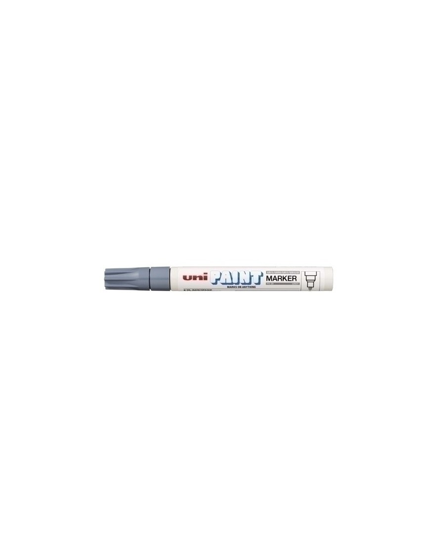 Marcador Uni-Ball Uni Paint Px-20 Gris