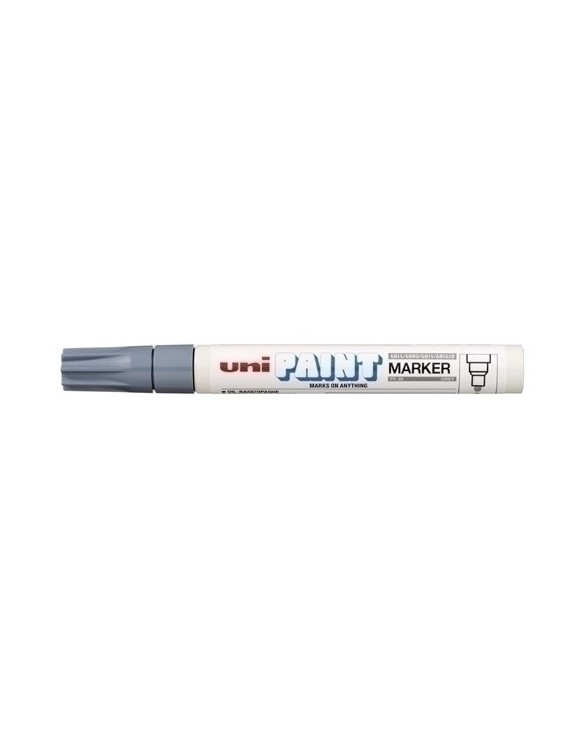 Marcador Uni-Ball Uni Paint Px-20 Gris