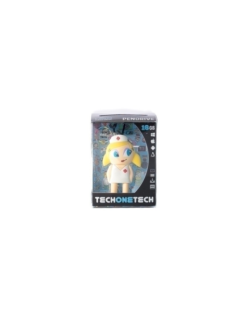 Memoria Usb 32Gb Techone Enfermera Kitty