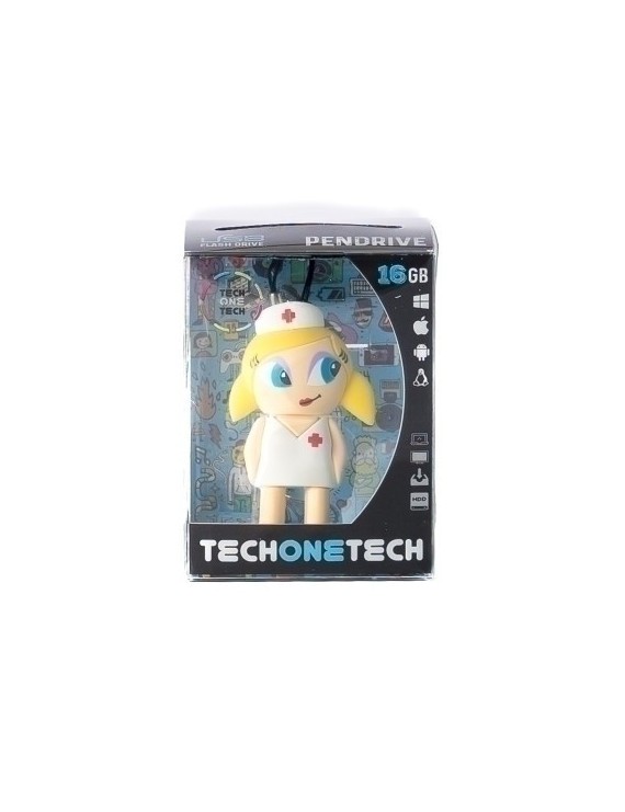 Memoria Usb 32Gb Techone Enfermera Kitty