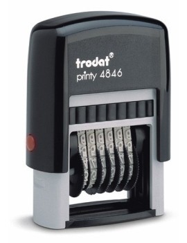 Numerador E.A. Trodat  4846 (4 Mm. 6 Bd)