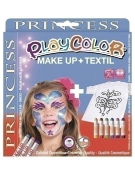 Pack Playcolor Maquill.+Textil Princess