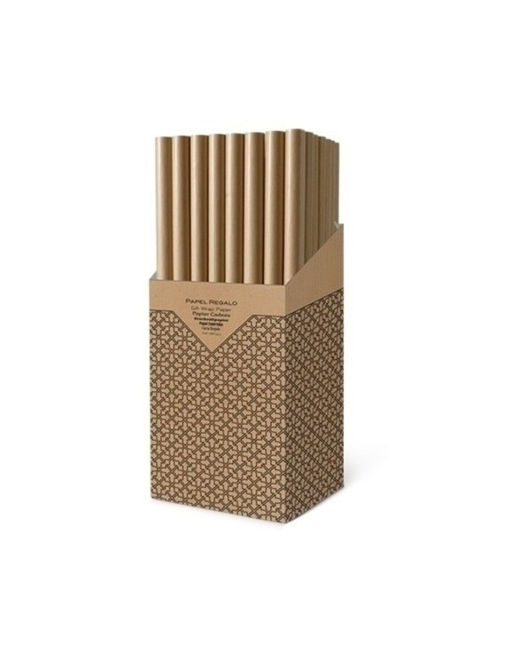 Papel Regalo Rl.Tv 0,7X3 Kraft Marron (6