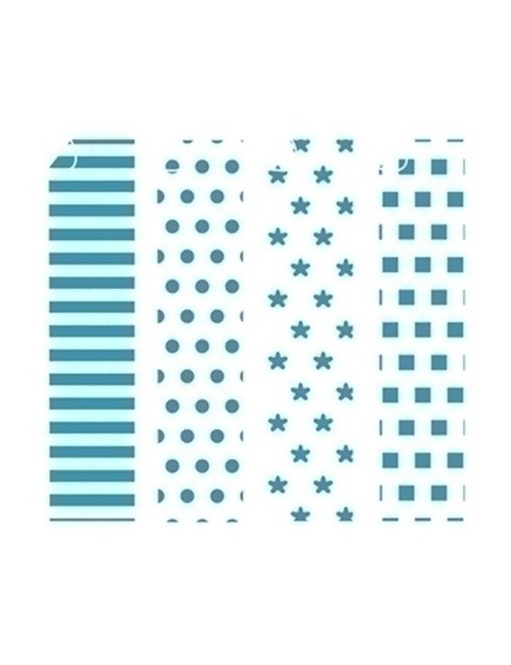 Papel Para Origami 20X20 Azul-3 20H