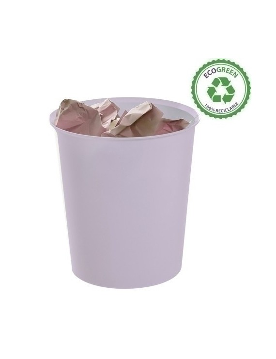 Papelera Plastico Cerrada A.2000 Ml. Ps