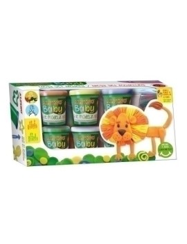 Pasta Modelar Alpino Baby (6X85Gr)