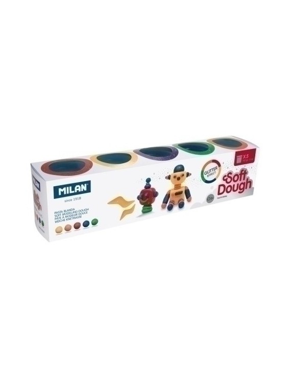 Pasta Modelar Milan Soft Dough Glit.C/5