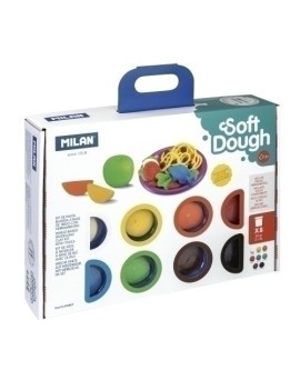 Pasta Modelar Milan Soft Dough Mal. 8Un.