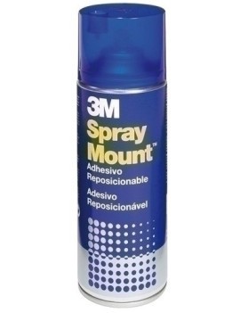 Pegamento Spray 3M 400Ml Removib. (Azul)