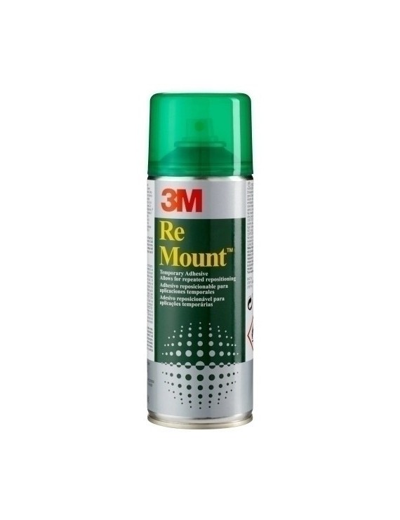 Pegamento Spray 3M 400Ml Removib. (Verde