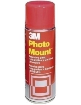 Pegamento Spray 3M 400Ml Photo (Rojo)