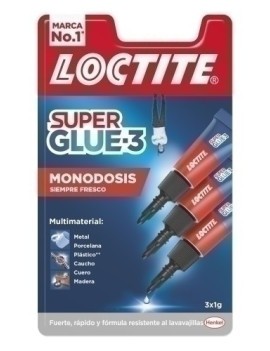 Pegamento Inst.Super Glue-3  3X1G M.Trio