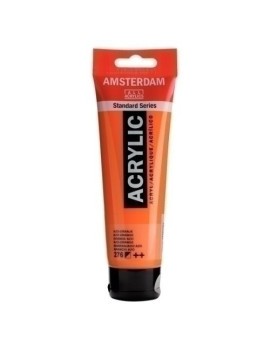 Pintura Acril.Amsterdam 120 Ml Anaranjad