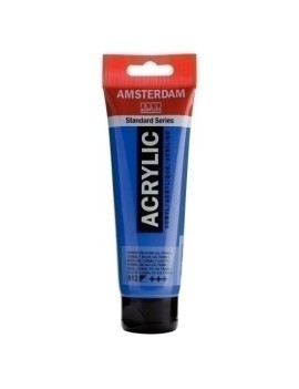 Pintura Acril.Amsterdam 120 Ml Azul Cob.