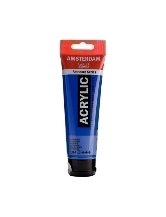 Pintura Acril.Amsterdam 120 Ml Azul Ultr