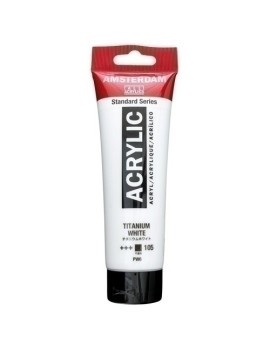 Pintura Acril.Amsterdam 120 Ml Blanco