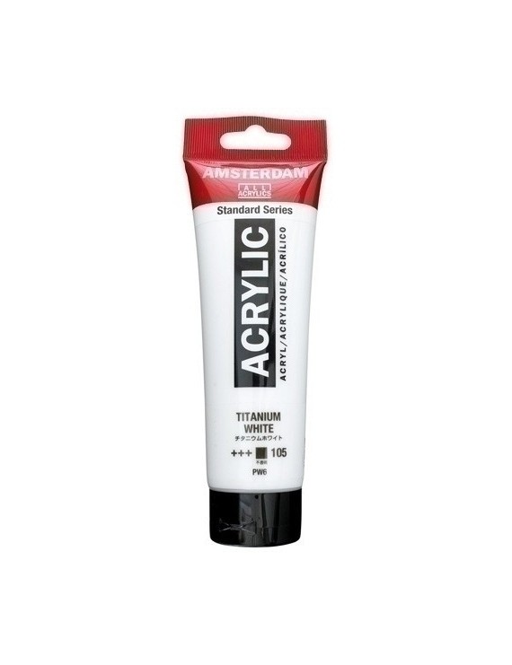 Pintura Acril.Amsterdam 120 Ml Blanco